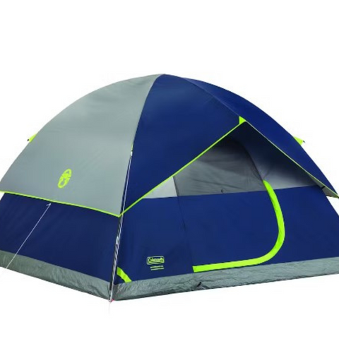 Coleman Sundome 4-Person Tent – Weatherproof Family Camping Shelter