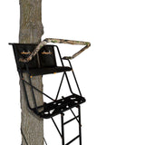 Muddy The Skybox Deluxe 20 Foot 1 Person Hunting Deer Ladder Tree Stand, Black